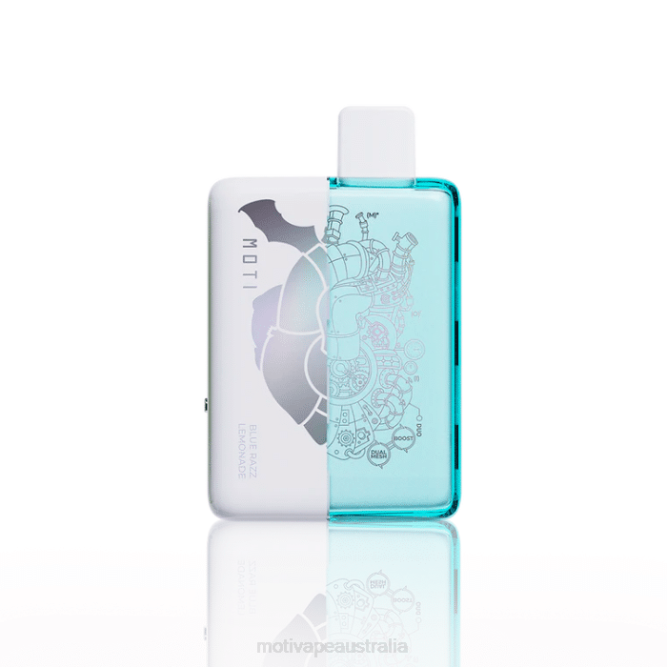MOTI vape pods Australia - MOTI Duo 9000 Disposable Vape (5%, 9000 Puffs) Blue Razz Lemonade 6422T64