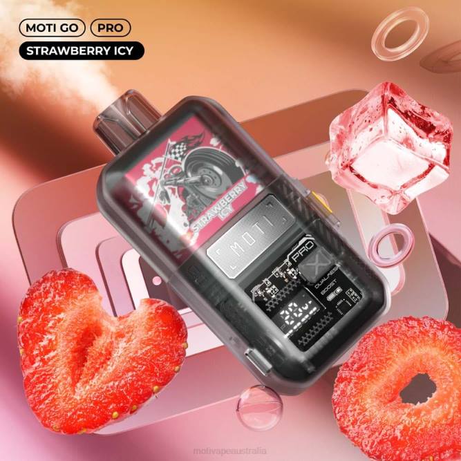 MOTI vape review - MOTI Go Pro Disposable Vape (5%, 12000 Puffs) Black Pearl Icy 6422T12