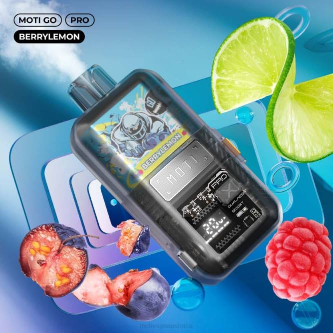 MOTI vape review - MOTI Go Pro Disposable Vape (5%, 12000 Puffs) Black Pearl Icy 6422T12