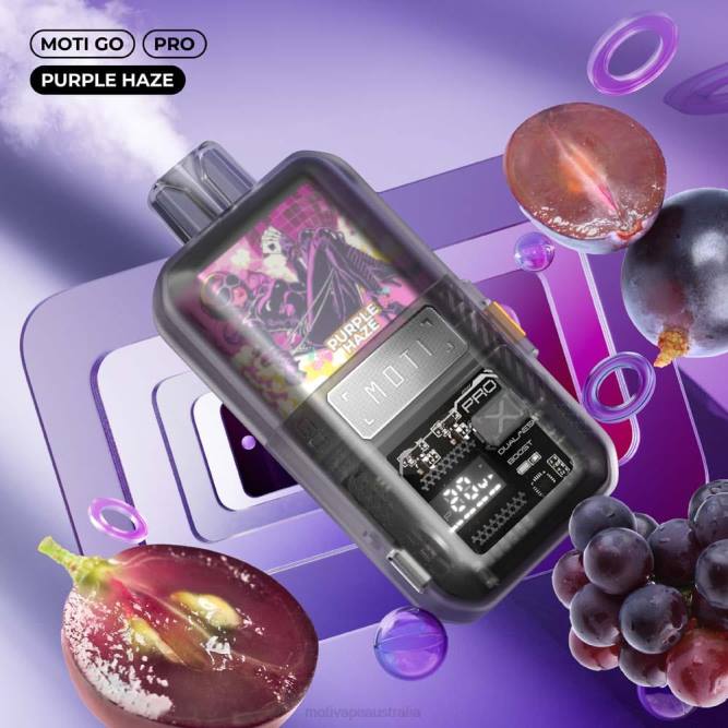 MOTI vape review - MOTI Go Pro Disposable Vape (5%, 12000 Puffs) Black Pearl Icy 6422T12