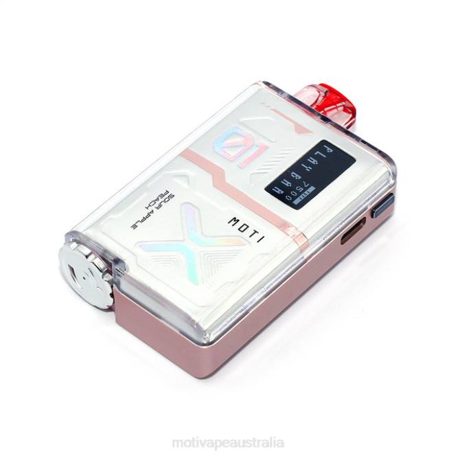 MOTI vape ltd - MOTI Play Bar 7500 Disposable Vape (5%, 7500 Puffs) Sour Apple Peach 6422T56