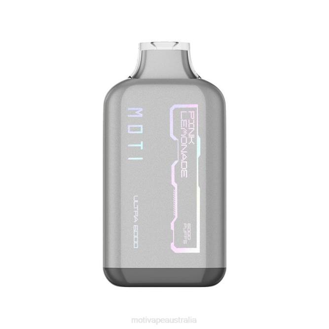 MOTI vape Australia - MOTI Ultra Disposable Vape (5%, 6000 Puffs) Pink Lemonade 6422T37