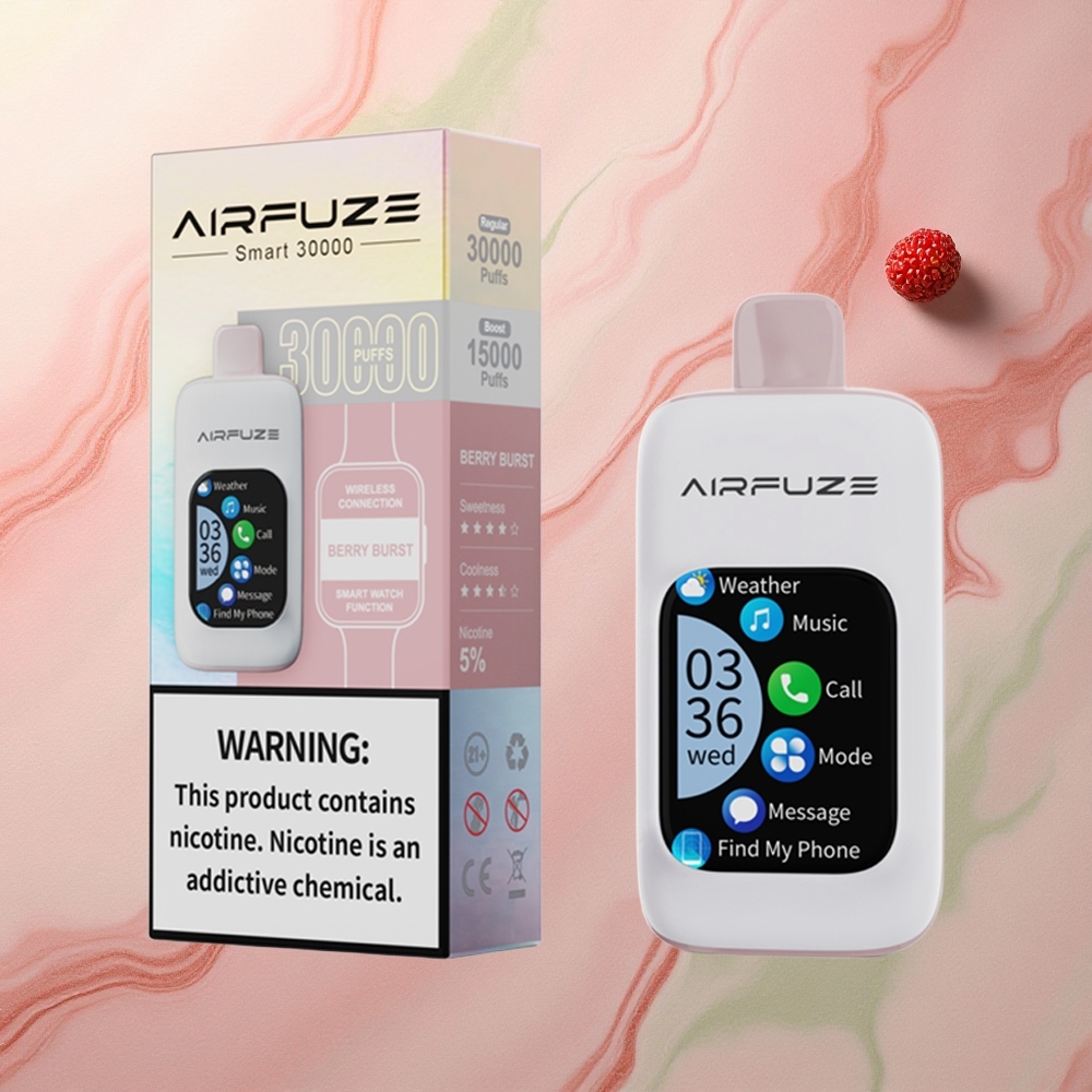 AirFuze Smart 30000 Berry Burst Touch 900mAh 5% Nicotine