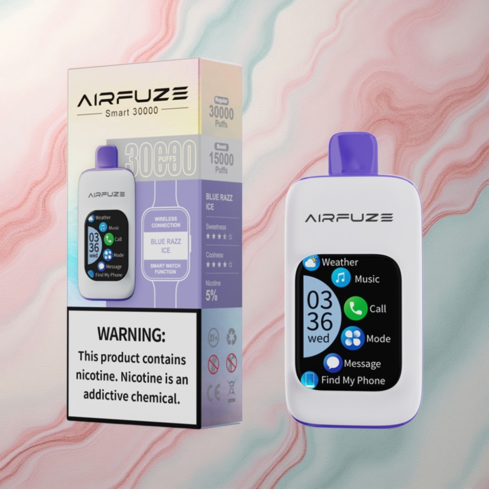 AirFuze Smart 30000 Blue Razz Ice 900mAh 5% Nicotine