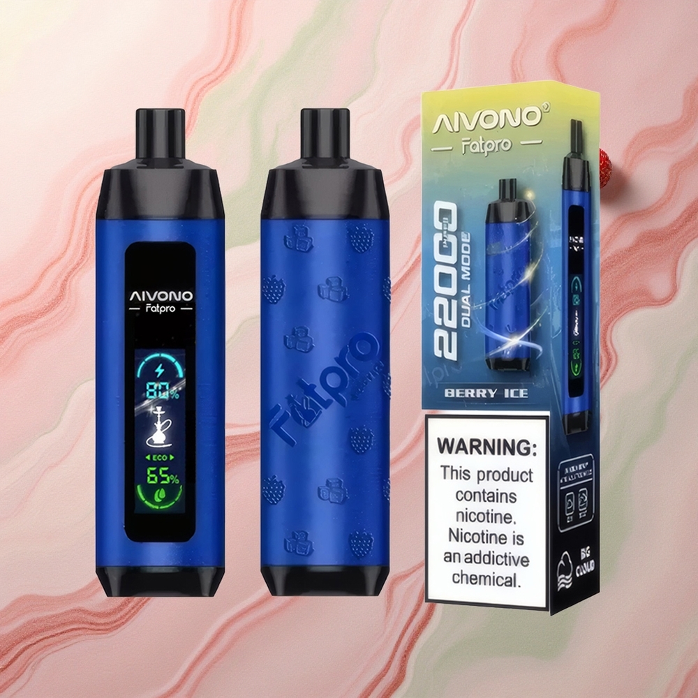 Aivono Aim Fatpro 22000 Berry Ice 5% Nicotine 600mAh 28ml