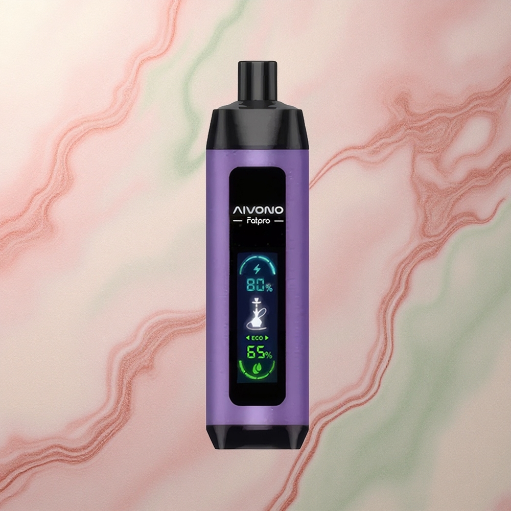 Aivono Aim Fatpro 22000 Grape Mint 5% Nicotine 600mAh 0.6ohm