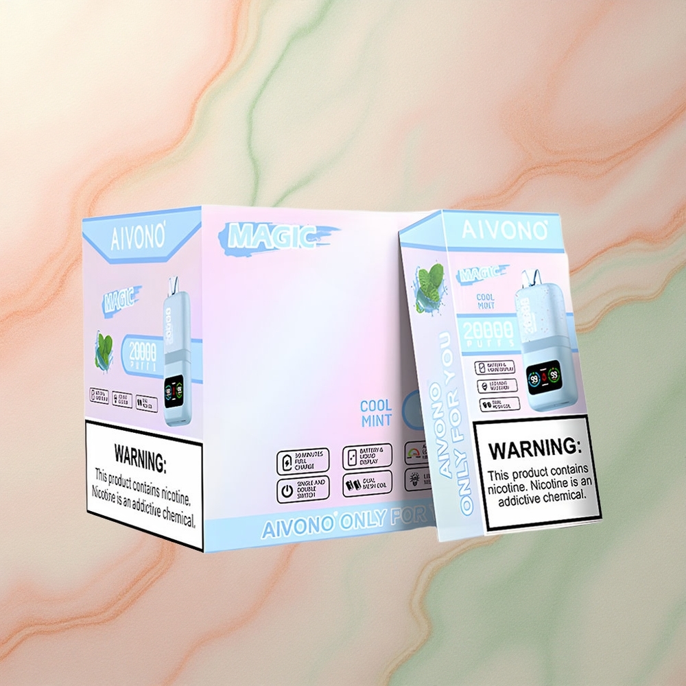 Aivono Aim Magic 20000 Cool Mint Dual Mesh LCD 600mAh