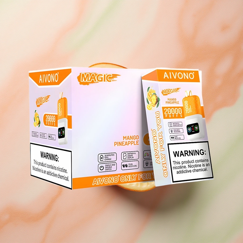 Aivono Aim Magic 20000 Mango Pineapple Dual Mesh LCD 600mAh