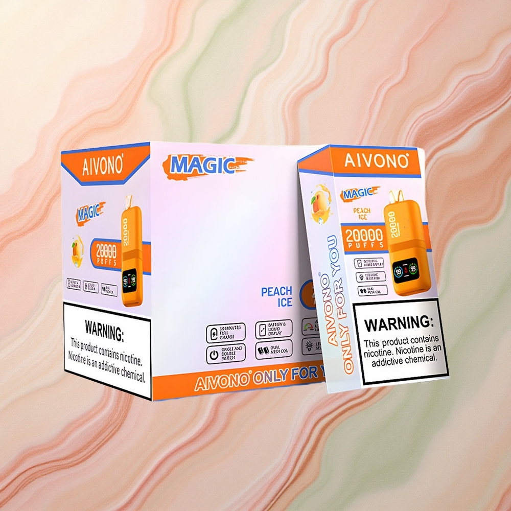 Aivono Aim Magic 20000 Peach Ice Dual Mesh 600mAh 5% Nicotine