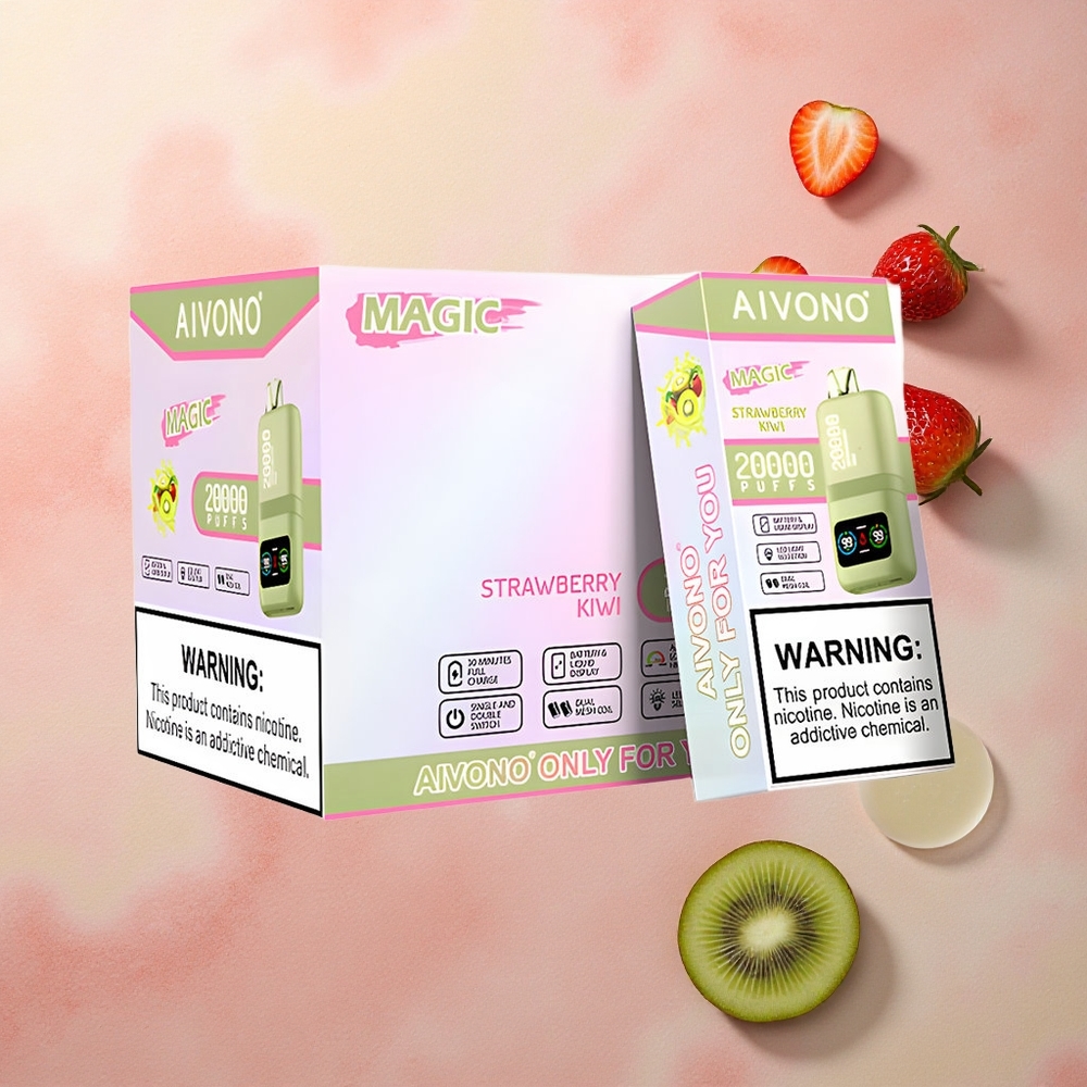 Aivono Aim Magic 20000 Strawberry Kiwi Dual Mesh 600mAh
