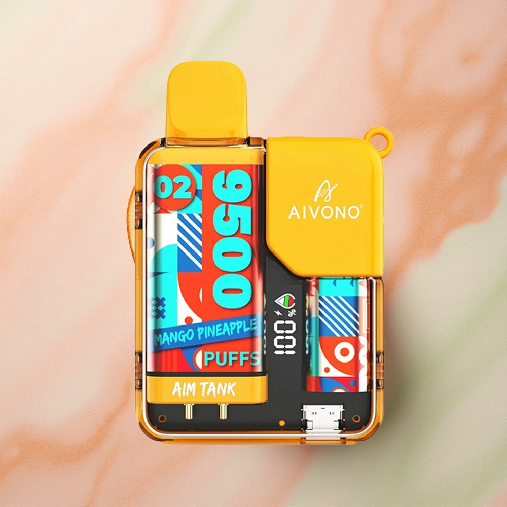 Aivono Aim Tank 9500 Mango Pineapple 650mAh 5% Nicotine