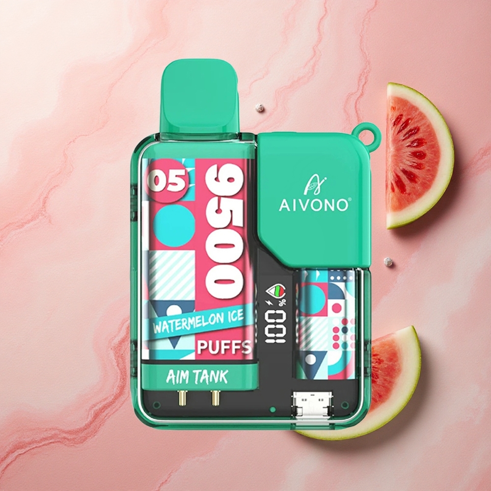 Aivono Aim Tank 9500 Watermelon Ice 650mAh 5% Nicotine