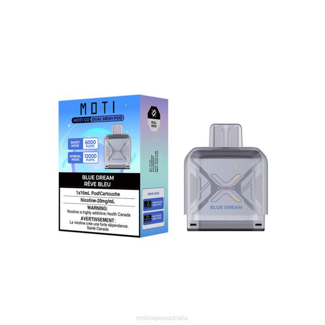 MOTI vape price - MOTI Go Pro Disposable Pod Blue Dream 6422T93