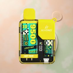Aivono Aim Tank 9500 Lemon Mint 650mAh 18ml 5% Nicotine