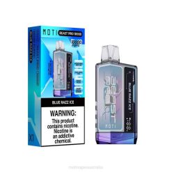 MOTI vape Canberra - MOTI Beast Pro Disposable Vape (5%, 10000 Puffs) Blue Razz Ice 6422T40