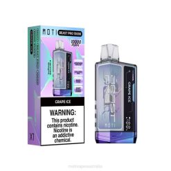 MOTI vape disposable Australia - MOTI Beast Pro Disposable Vape (5%, 10000 Puffs) Grape Ice 6422T45