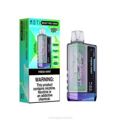 MOTI vape pods Australia - MOTI Beast Pro Disposable Vape (5%, 10000 Puffs) Fresh Mint 6422T44