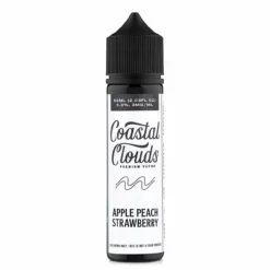 Coastal Clouds - Apple Peach Strawberry 60mL Fruity Vape 70VG