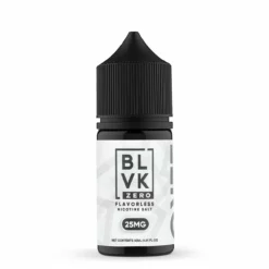 BLVK Zero Salt Flavorless Smooth Nicotine Hit 30mL