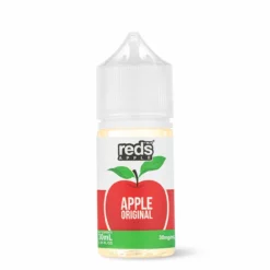 Daze Salt Apple Original 30mL - Crisp Red Apple, 50/50 VG/PG